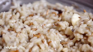 Risotto with crickets&mealworms