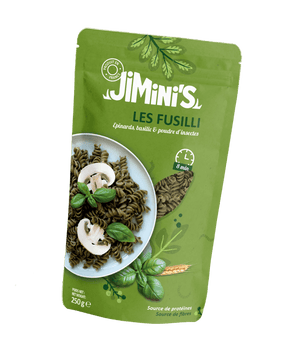 Jimini's - Pasta basil Fusilli with insect powder