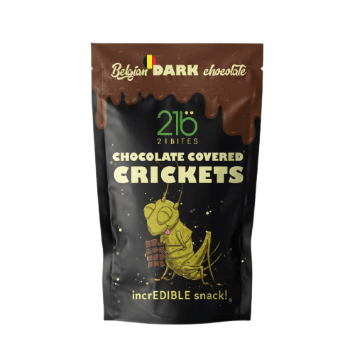 21bites - Dark chocolate covered crickets