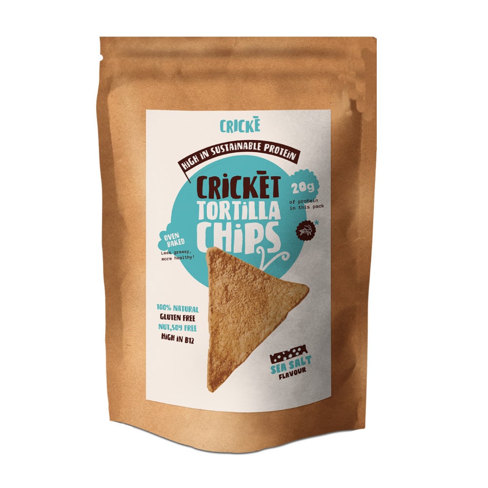 Cricke cricket tortilla chips
