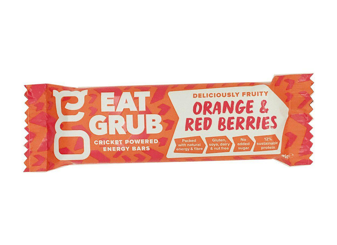 EatGrub Orange and Cranberry energy bar