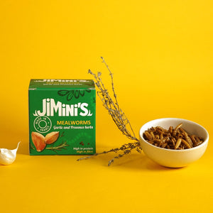 Jimini's - Mealworms Garlic and Provence Herbs