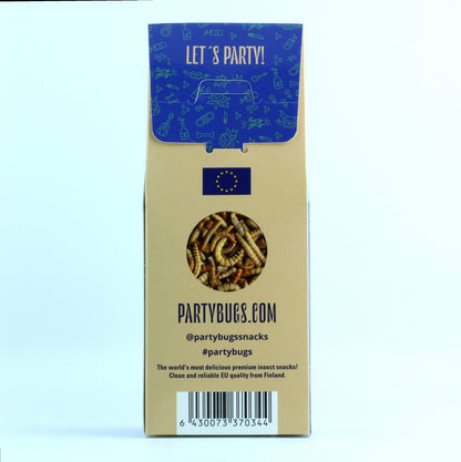 Party Bugs - Blue Cheese Mealworms - 21bites