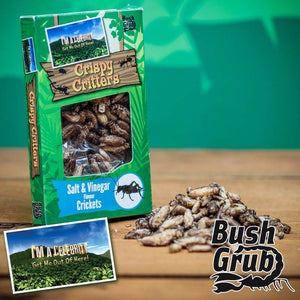 Bush Grub - Salt & Vinegar Flavour Crickets