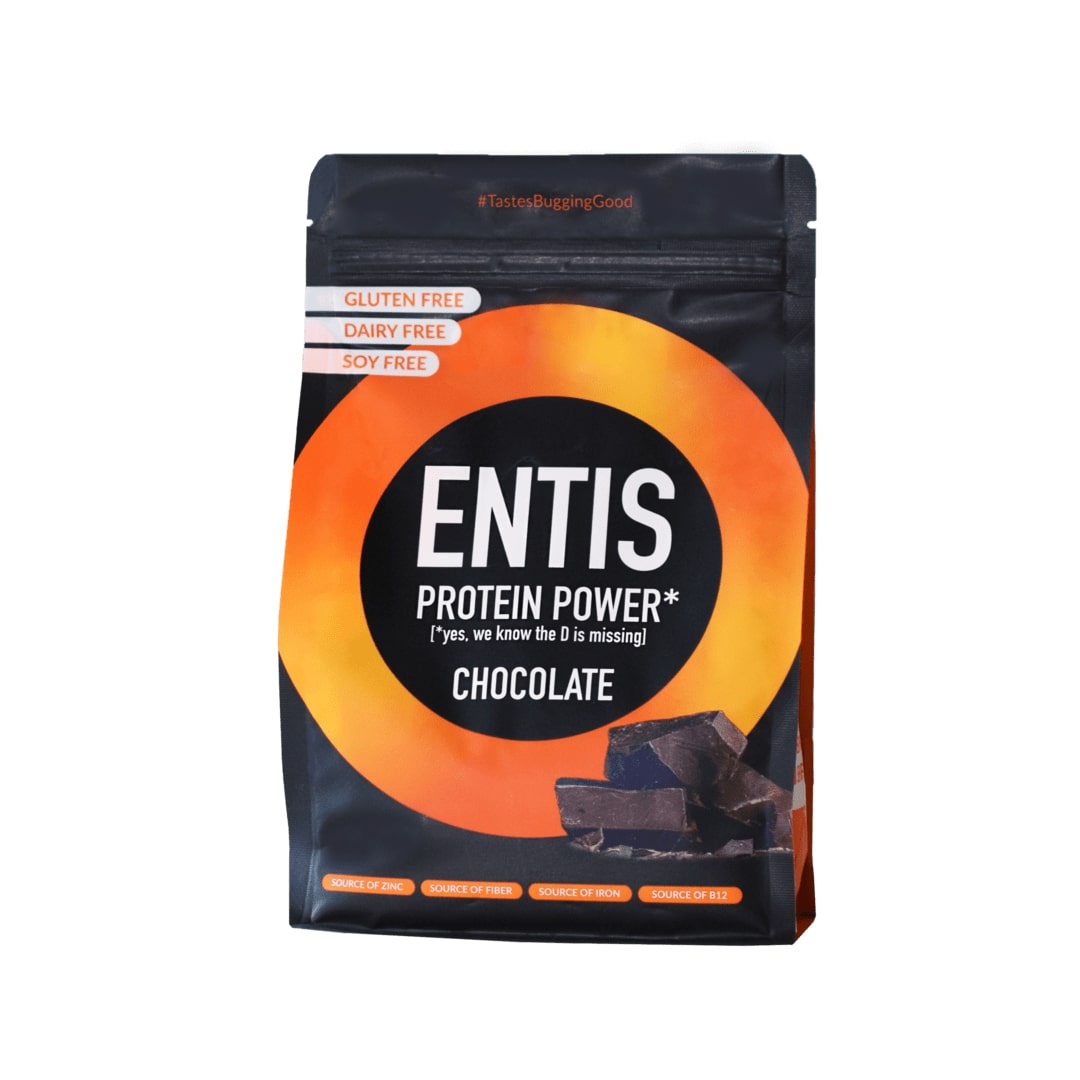 Entis - Chocolate protein drink with cricket powder